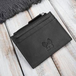 Saszetka nerka męska AY-28 i etui na karty AY-16 zestaw upominkowy Paolo Peruzzi ZUP-157-BL. Czarne saszetki i nerki męskie bez wzorów, ze skóry. Za 169.00 zł.