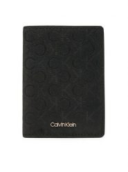 Calvin Klein Portfel Ck Must Mono Bifold 7cc W/Coi K50K512686 Czarny. Czarne portfele męskie Calvin Klein, bez wzorów, ze skóry. Za 209.99 zł.