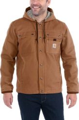 Carhartt Kurtka Carhartt Sandstone Barlett Jacket Brown. Brązowe kurtki męskie Carhartt, m, bez wzorów, bez kaptura. Za 674.84 zł.