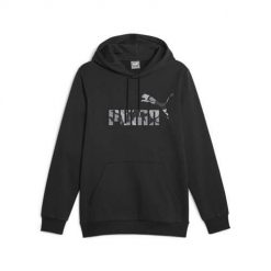 Bluza sportowa męska Puma 67594601. Czarne bluzy sportowe męskie Puma, m, bez wzorów, z kapturem. Za 345.00 zł.