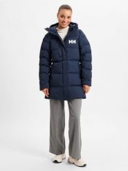 Helly Hansen Pikowany płaszcz - Adore Kobiety niebieski, L. Niebieskie płaszcze damskie Helly Hansen, l, bez wzorów, z syntetyku, klasyczne, bez kołnierzyka, bez kaptura. Za 749.95 zł.