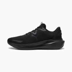 Buty sportowe męskie Puma Skyrocket Lite Alt Black czarne (380067-01). Czarne buty sportowe męskie Puma, bez wzorów, z materiału, bez zapięcia, do biegania. Za 259.00 zł.