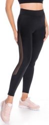 Teyli Legginsy sportowe z siateczką Mappy czarne Czarny XL. Czarne legginsy damskie Teyli, xl, bez wzorów. Za 129.99 zł.