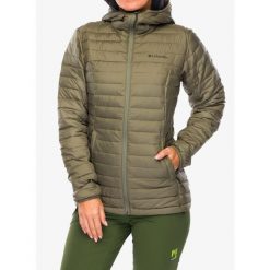 Kurtka ocieplana damska Columbia Silver Falls II Hooded Jacket. Zielone kurtki sportowe damskie Columbia, bez wzorów, bez ramiączek, bez kaptura, trekkingowe. W wyprzedaży za 447.35 zł.
