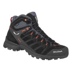 Buty trekkingowe Salewa Alp Mate mid Imperméable. Brązowe buty zimowe męskie Salewa, bez wzorów, z materiału, bez obcasa, bez zapięcia. Za 801.50 zł.