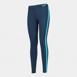 Legginsy do biegania damskie Joma Ascona długie. Niebieskie legginsy damskie Joma, bez wzorów. Za 209.50 zł.