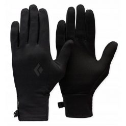 Rękawiczki do ekranów dotykowych Black Diamond. Czarne rękawiczki damskie Black Diamond, bez wzorów. Za 115.99 zł.