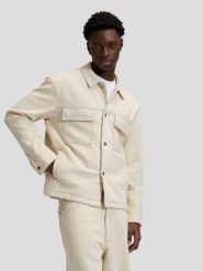 MESKA KURTKA LEE JACQUARD JKT NATURAL GREIGE 112376449. Kurtki męskie Lee, s, bez wzorów, bez kaptura. Za 229.99 zł.