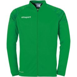 Kurtka dresowa Uhlsport Goal 25 Poly. Czarne kurtki męskie Uhlsport, m, bez wzorów, z dresówki, bez kaptura. Za 186.55 zł.