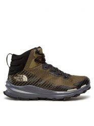 The North Face Trekkingi Vectiv Fastpack Mid Futurelight NF0A5JCWWMB1 Zielony. Zielone botki męskie The North Face, bez wzorów, z materiału, bez obcasa, bez zapięcia. Za 489.99 zł.