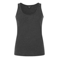 Damski tank top Protest Impulses. Czarne topy damskie Protest, bez wzorów, bez kołnierzyka, bez ramiączek. Za 173.00 zł.