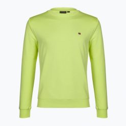 Bluza męska Napapijri Balis Crew Sum 2. Brązowe bluzy męskie Napapijri, l, bez wzorów, casualowe, bez ramiączek, bez kaptura. Za 229.99 zł.