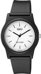 Zegarek męski QQ G22A-006V czarny. Czarne zegarki męskie Q&Q, bez wzorów. Za 99.00 zł.
