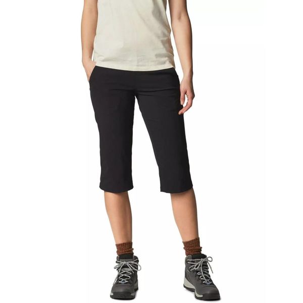Damskie spodnie turystyczne Mountain Hardwear Dynama Capri. Czarne spodnie sportowe damskie MOUNTAIN HARDWEAR, na zimę, bez wzorów, sportowe. Za 319.00 zł.