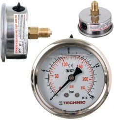 Fluke Manometr Glicerynowy Ciśnieniomierz Zegar 63mm 0-16 bar Gwint 1/4 Tylny. Ciśnieniomierze Fluke. Za 34.63 zł.