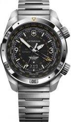 Zegarek męski Victorinox 242004 srebrny. Szare zegarki męskie VICTORINOX, bez wzorów, srebrne. Za 6,950.00 zł.