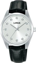 Zegarek damski Lorus RG331XX9 CYRKONIE czarny. Czarne zegarki damskie Lorus. Za 452.36 zł.