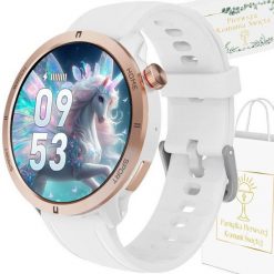 Zegarek na Komunię SMARTWATCH Rubicon RNCF14 rosegold. Zegarki smartwatch Rubicon, bez wzorów. Za 259.00 zł.