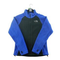 Second life - Kurtka polarowa damska z wysokim kołnierzem - Stan bardzo dobry. Niebieskie kurtki sportowe damskie The North Face, s, bez wzorów, z materiału, bez ramiączek, bez kaptura, outdoorowe. Za 190.96 zł.