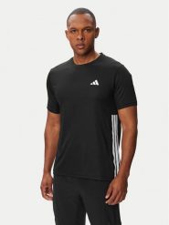 Adidas T-Shirt Workout Essentials Base 3-Stripes KA3452 Czarny Regular Fit. Czarne koszulki sportowe męskie Adidas, m, bez wzorów, z syntetyku, bez ramiączek, na fitness i siłownię. Za 109.99 zł.