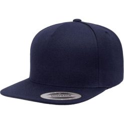 Czapka Flexfit Premium 5-Panel. Niebieskie czapki damskie FLEXFIT, bez wzorów. Za 141.50 zł.