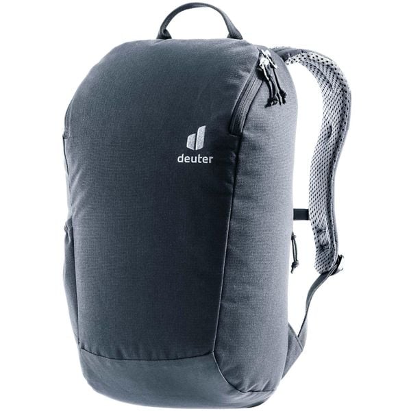 Plecak miejski Deuter StepOut 16 - black. Czarne plecaki damskie Deuter, bez wzorów, z materiału, biznesowe. Za 339.99 zł.