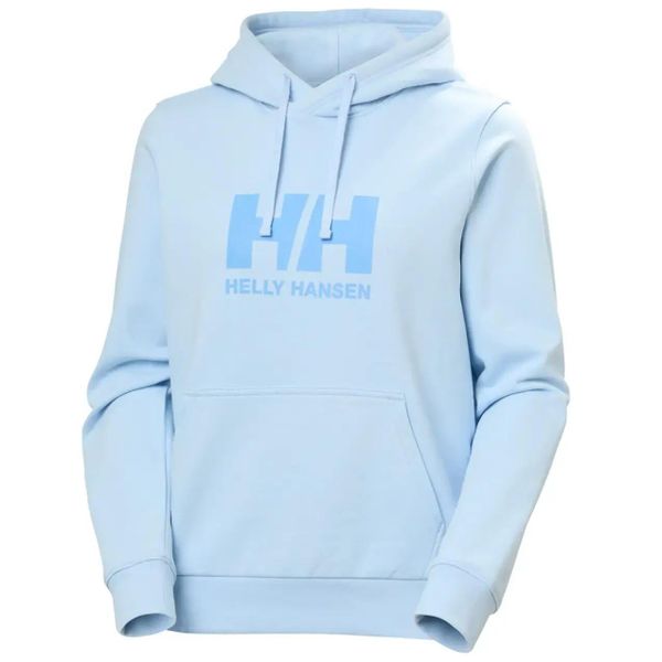 Bluza damska z kapturem Helly Hansen LOGO. Niebieskie bluzy damskie Helly Hansen, na lato, xs, bez wzorów, z bawełny, bez ramiączek, z kapturem. Za 330.00 zł.