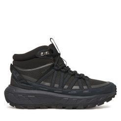 Trekkingi Jack Wolfskin. Czarne obuwie trekkingowe damskie Jack Wolfskin, bez zapięcia. Za 439.99 zł.