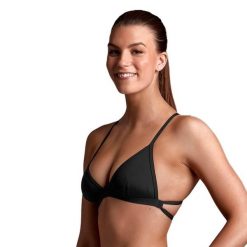 Bikini - top Funkita Tri Top STILL BLACK - biustonosz. Czarne stroje kąpielowe damskie Funkita, m, bez wzorów. Za 109.00 zł.
