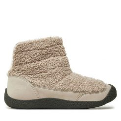 Śniegowce Keen. Brązowe śniegowce damskie Keen, bez zapięcia. Za 309.99 zł.