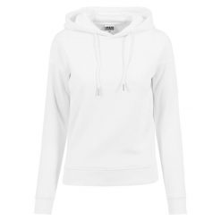 Damska bluza z kapturem Urban Classic basic. Białe bluzy damskie Urban Classics, bez wzorów, bez ramiączek, z kapturem. Za 134.00 zł.