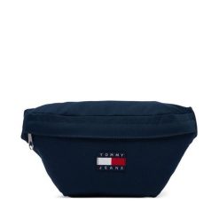 Nerka Tommy Jeans. Niebieskie saszetki i nerki męskie Tommy Jeans, bez wzorów, z jeansu. Za 209.99 zł.