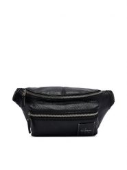 Calvin Klein Nerka Bold Pebble Sling LV04D3427G Czarny. Czarne saszetki i nerki męskie Calvin Klein, bez wzorów, ze skóry. Za 409.99 zł.