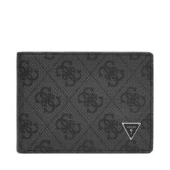 Portfel Guess. Szare portfele męskie Guess, z aplikacjami. Za 259.99 zł.
