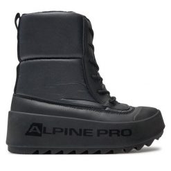 Śniegowce Alpine Pro. Czarne śniegowce damskie Alpine Pro, bez zapięcia. Za 429.99 zł.