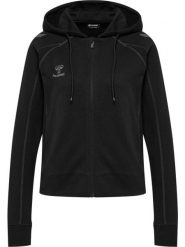Damska bluza dresowa z kapturem Hummel Move 2.0. Czarne bluzy damskie Hummel, xl, bez wzorów, z bawełny, bez ramiączek, z kapturem. Za 297.55 zł.