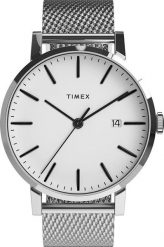 Zegarek Timex Zegarek męski Timex TW2W43500 srebrny. Szare zegarki męskie Timex, bez wzorów, srebrne. Za 679.00 zł.