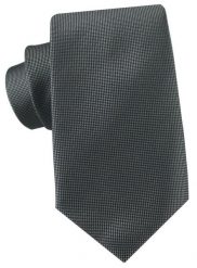 Krawat w Kolorze Ciemnego Popielu z Mikrostrukturą Tkaniny - Alties. Szare krawaty i muchy Alties, bez wzorów, z tkaniny, eleganckie. Za 55.00 zł.