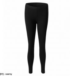 MALFINI - ADLER - Legginsy damskie, 190 g/m, 5 % elastan, 95 % bawełna czarny XS. Czarne legginsy damskie MALFINI, bez wzorów, z bawełny. Za 36.32 zł.
