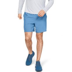 Under Armour Speed Stride Solid 7'' Szorty Niebieski. Niebieskie szorty męskie Under Armour, bez wzorów, z materiału. Za 137.95 zł.