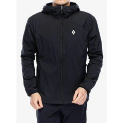 Kurtka softshell męska Black Diamond Alpine Start Insulated Hoody. Niebieskie kurtki męskie Black Diamond, m, bez wzorów, z softshellu, bez kaptura, trekkingowe. Za 928.99 zł.