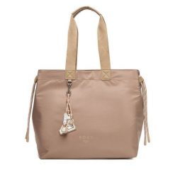 Torebka Roxy. Brązowe shopperki damskie Roxy, bez wzorów, bez dodatków. Za 199.99 zł.