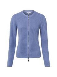 Lund Kardigan Kobiety Bawełna niebieski, S. Niebieskie kardigany damskie Lund, s, bez wzorów, z bawełny, bez kołnierzyka. Za 299.95 zł.