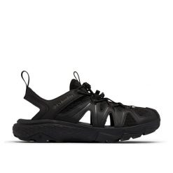 Columbia Sandały Peakfreak Rush 2109471010. Czarne buty zimowe męskie Columbia, bez wzorów, bez obcasa, bez zapięcia. Za 349.99 zł.