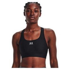 Damski stanik sportowy Under Armour Authentics Mid Padless. Czarne bielizna sportowa damska Under Armour, s, bez wzorów. Za 89.99 zł.