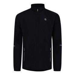 Męska Kurtka Windshell Ablaze II. Czarne kurtki męskie Dare 2B, l, bez wzorów, z materiału, wakacyjne, bez kaptura. Za 198.99 zł.