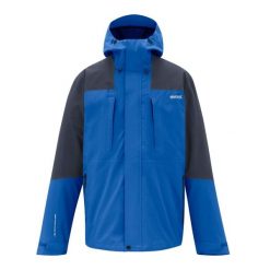 Męska Kurtka Wodoodporna Freesdale. Niebieskie kurtki męskie Regatta, m, bez wzorów, sportowe, bez kaptura. Za 382.99 zł.