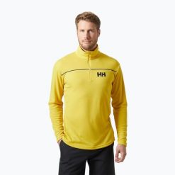 Bluza żeglarska męska Helly Hansen Hp 1/2 Zip Pullover. Żółte bluzy męskie Helly Hansen, m, bez wzorów, sportowe, bez ramiączek, bez kaptura. Za 259.99 zł.