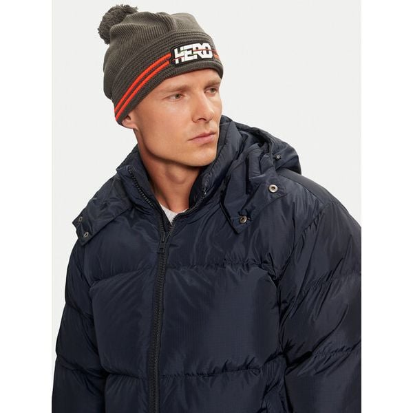 Czapka Rossignol. Szare czapki męskie Rossignol, na zimę, bez wzorów. Za 119.99 zł.