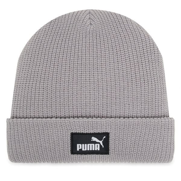 Czapka Puma. Szare czapki męskie Puma, na zimę, bez wzorów. Za 79.99 zł.